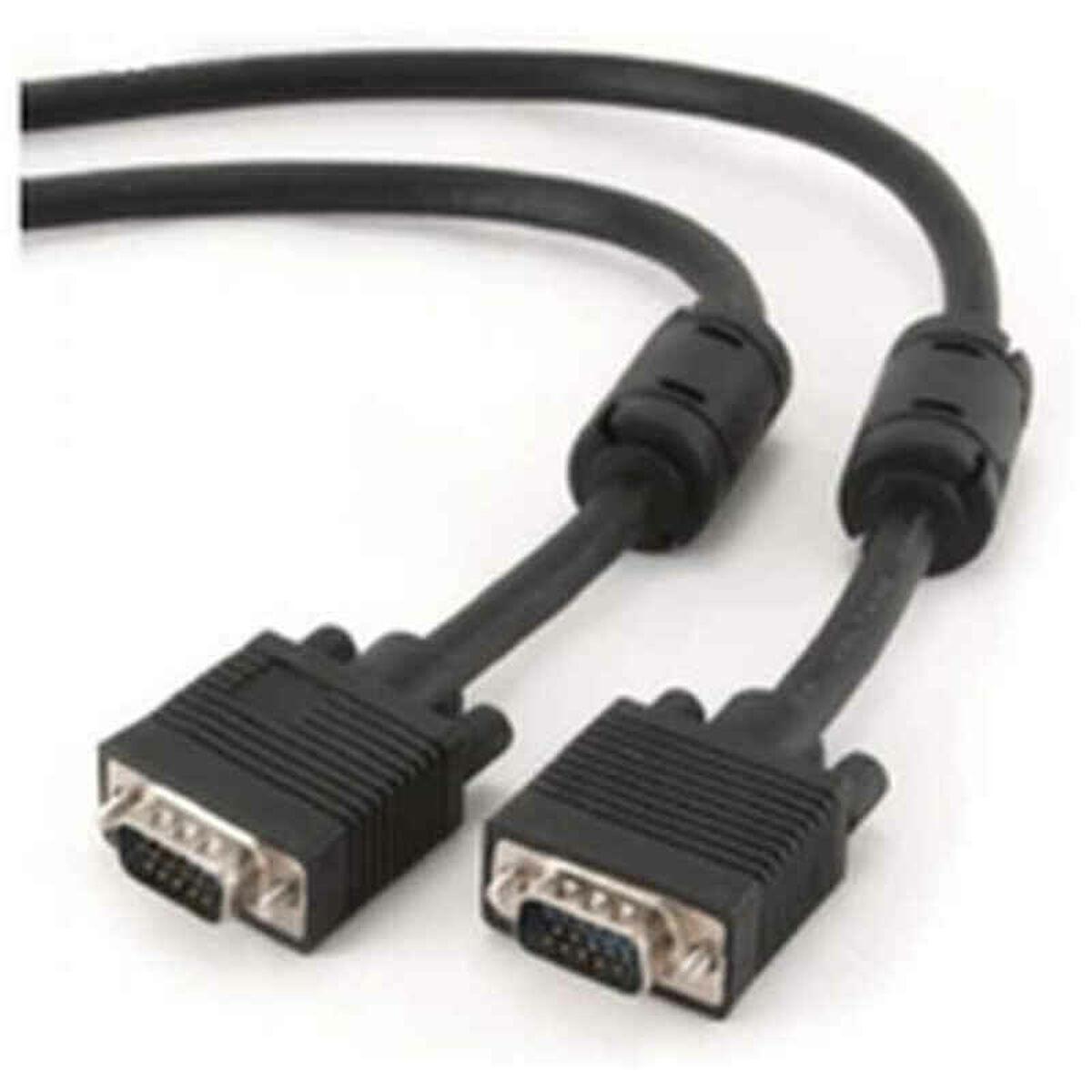 CableXpert 10m - VGA (D-Sub) - VGA (D-Sub) - Nero - Maschio/Maschio CC-PPVGA-10M-B