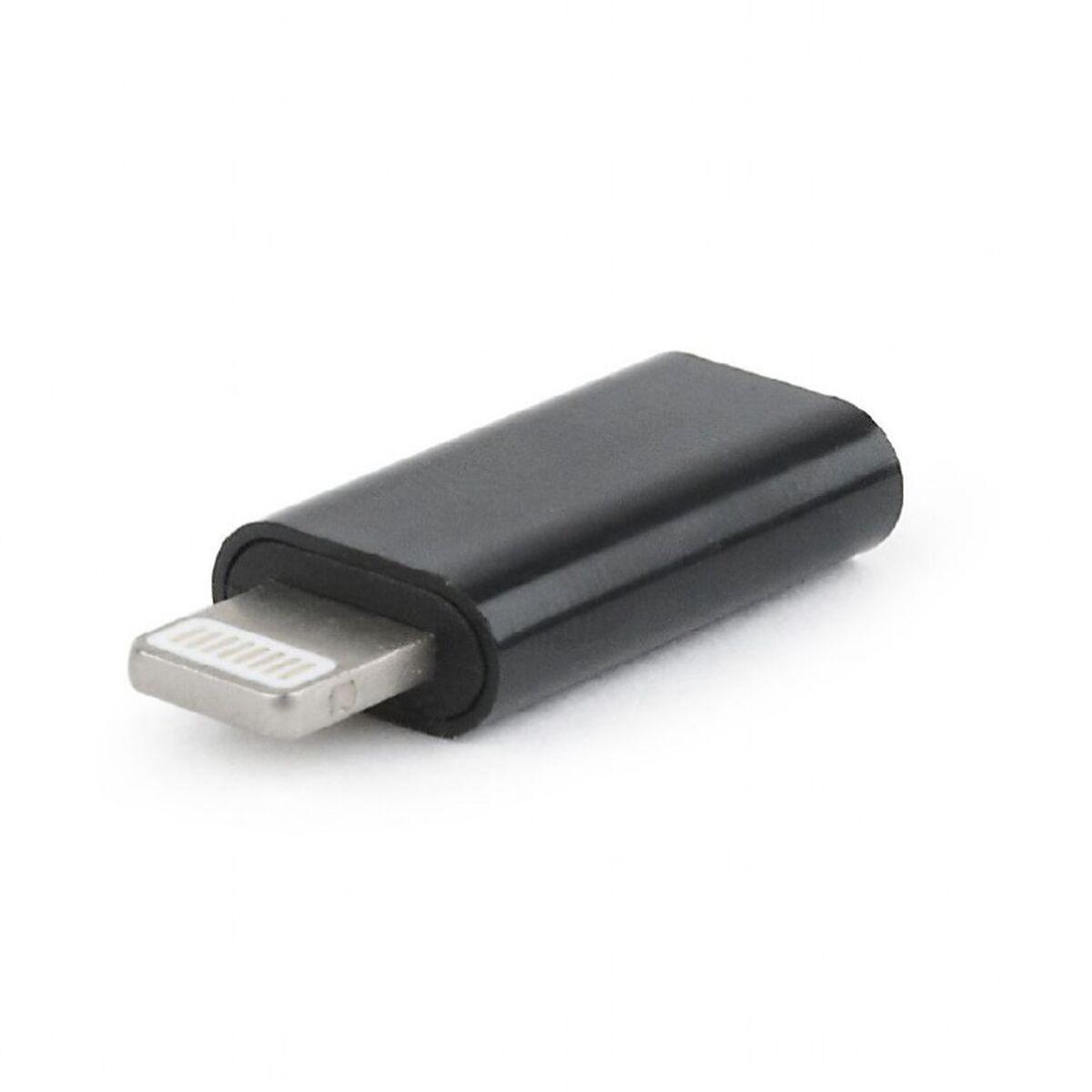 Adattatore USB Type-C CableXpert (CF/8 pin M) nero A-USB-CF8PM-01