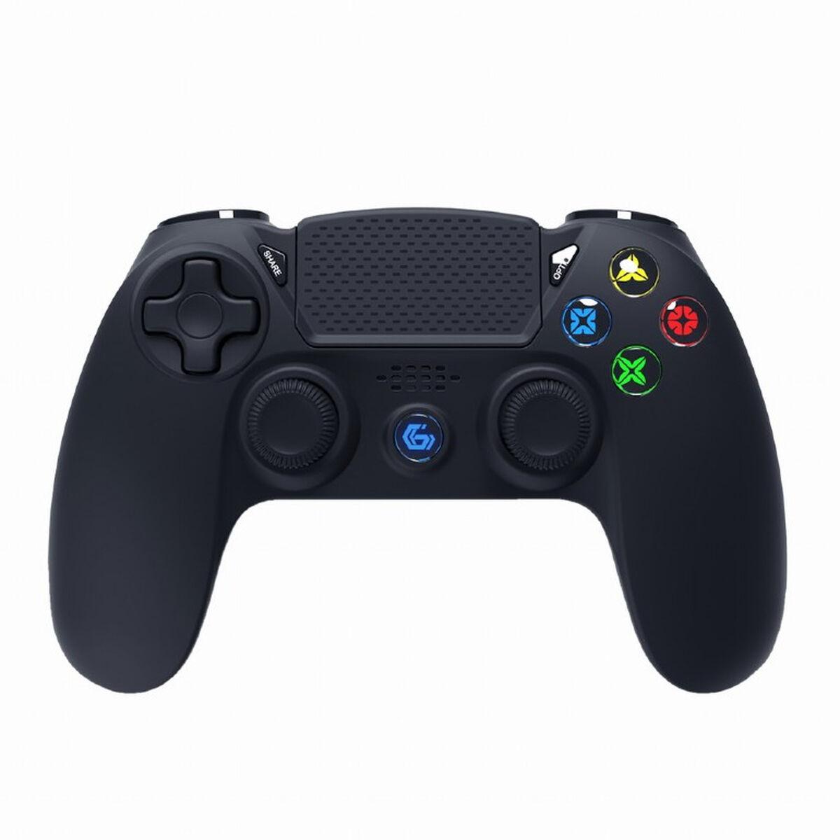 JOYPAD TECHMADE GEMBIRD WIRELESS PS 4/PC NERO