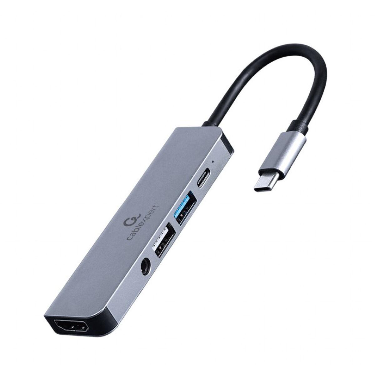 Adattatore multiporta USB Type-C CableXpert - A-CM-COMBO5-02