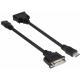 CLUB3D ADATTATORE PASSIVO HDMI MALE TO DVI-D FEMALE