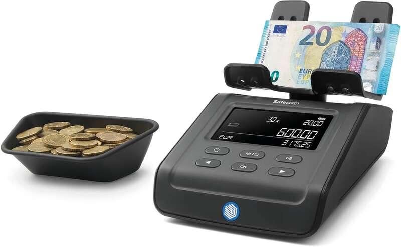 Safescan 6165 G3 Money Counting Scale for Coins and Notes