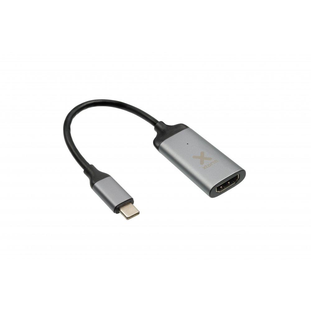 Xtorm XWH01 cavo e adattatore video USB tipo-C HDMI Grigio