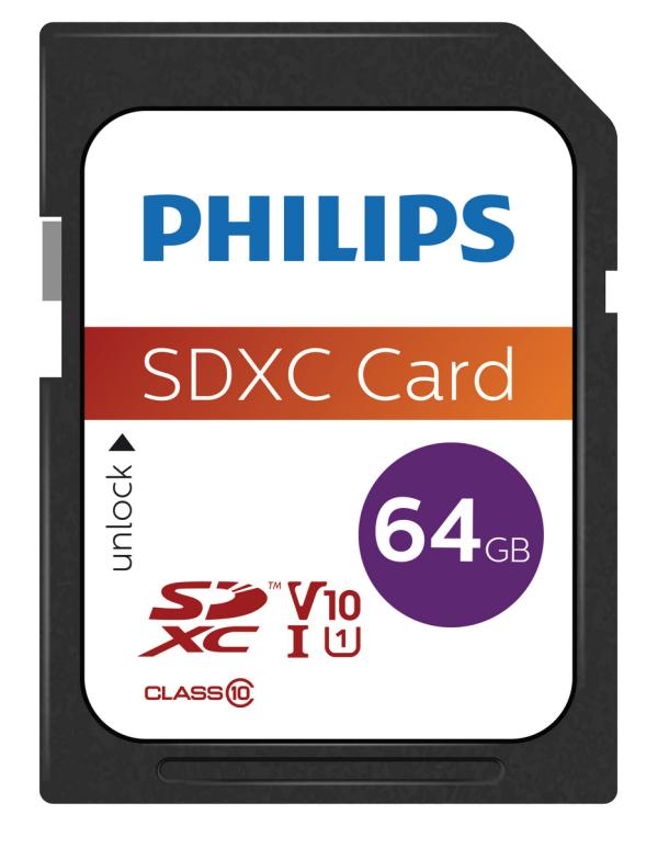 Philips FM64SD55B 64 GB SDXC UHS-I Classe 10