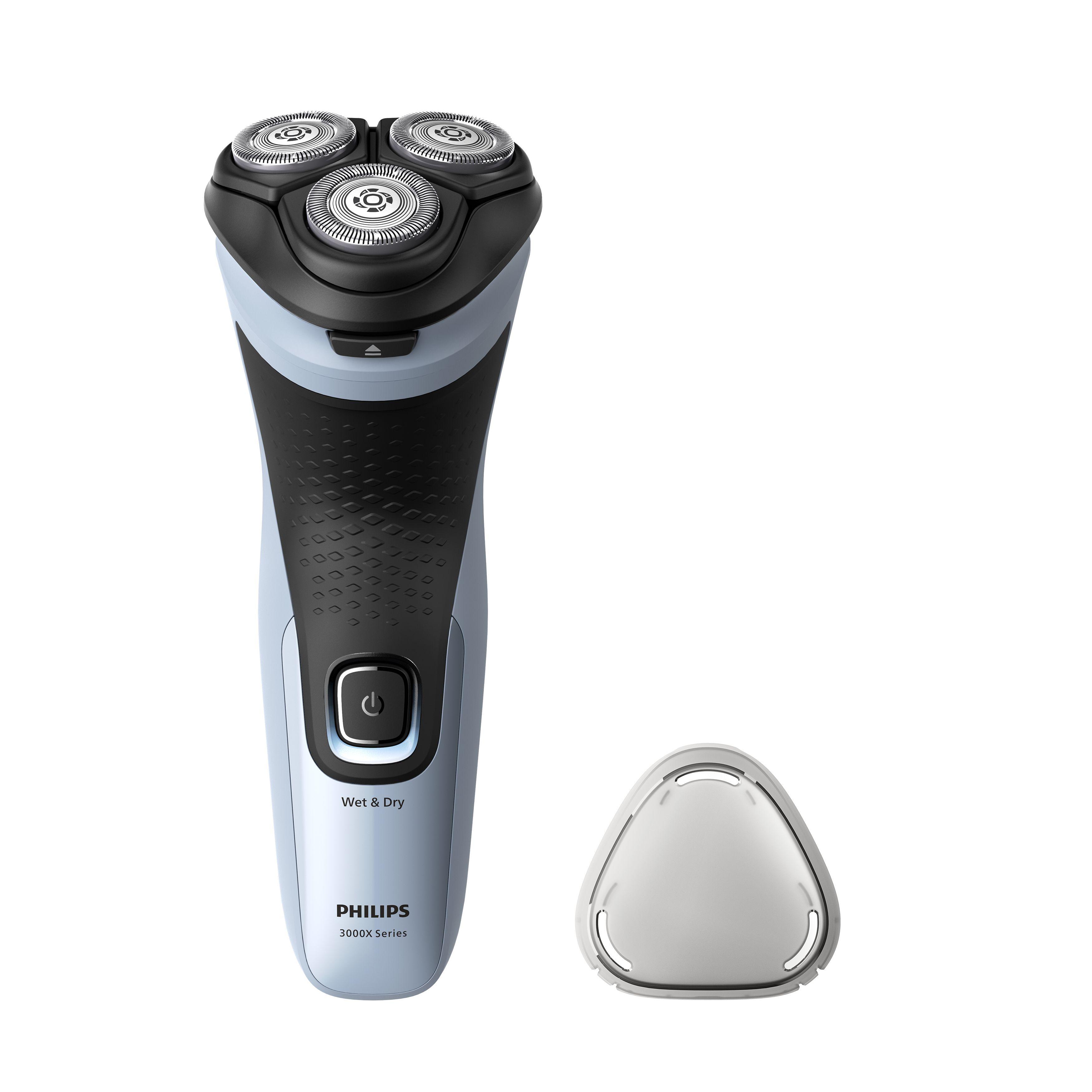 PHILIPS RASOIO ELETTRICO X3003/00 RICARICABILE 3 LAME WET&DRY