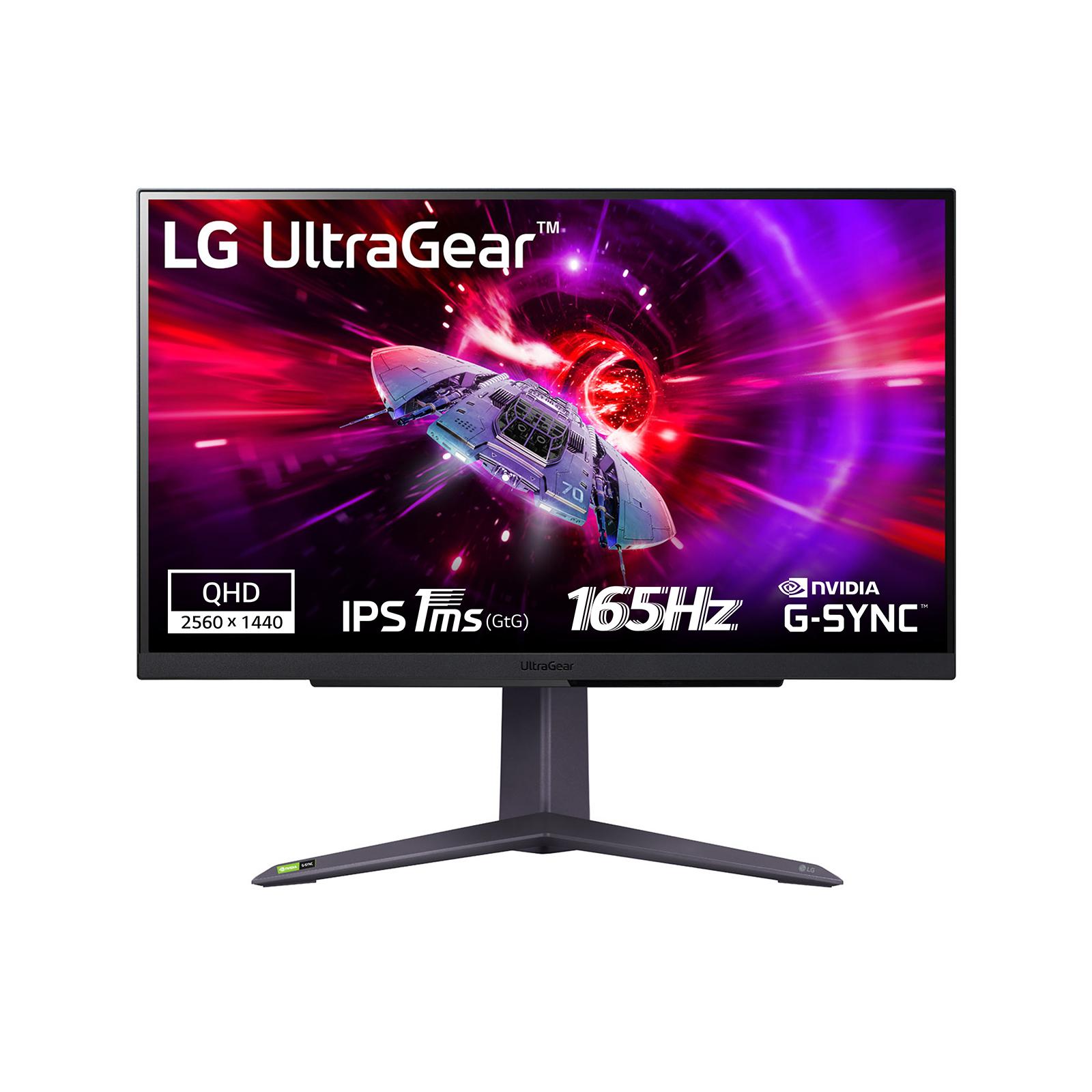 GR75Q - 27 inch - Quad HD IPS LED Gaming Monitor - 2560x1440 - 165Hz - Pivot / HAS