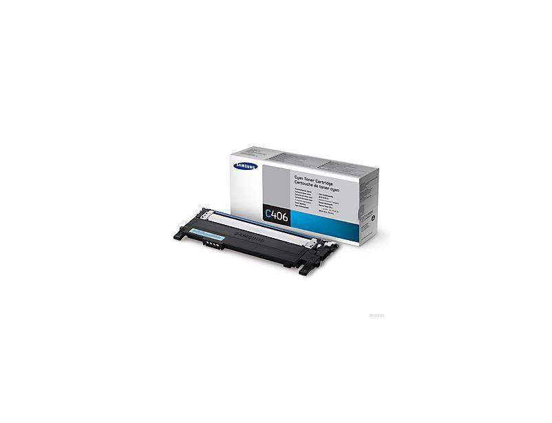 ORIGINAL Samsung toner ciano CLT-C406S ST984A 1000 Seiten