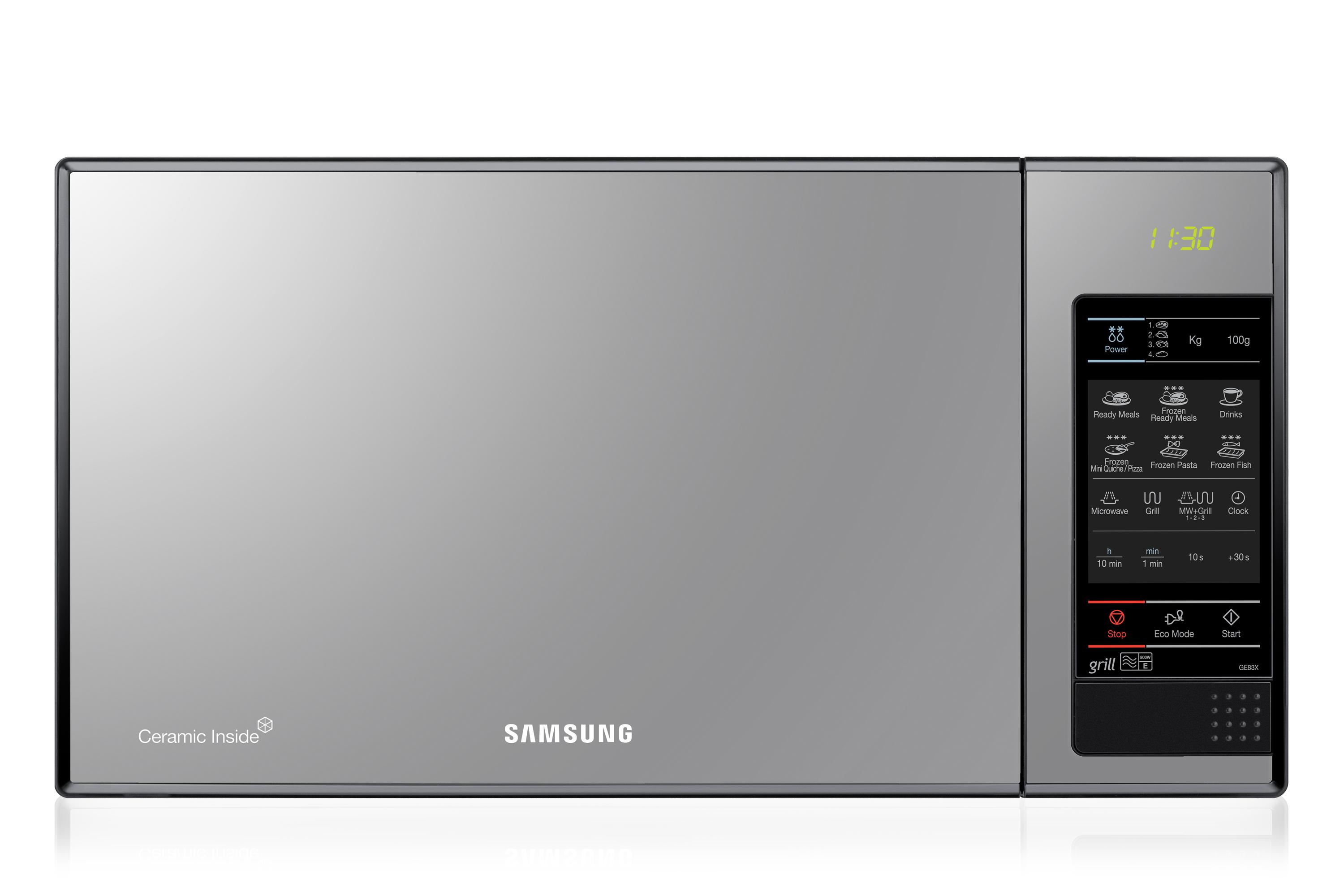 Samsung GE83X forno a microonde Superficie piana Microonde con grill 23 L 800 W Argento