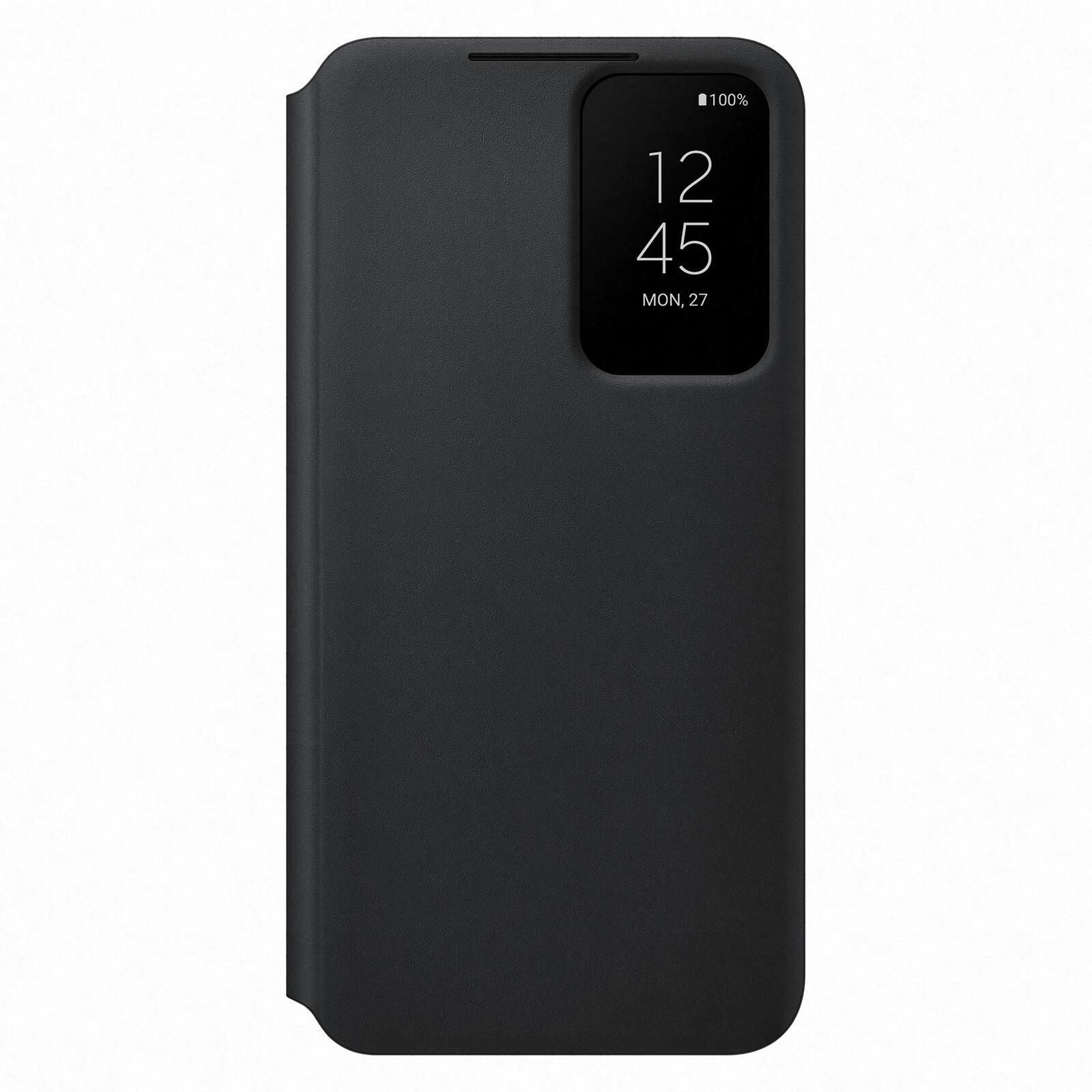 Samsung Smart Clear View Cover per Galaxy S22 Black