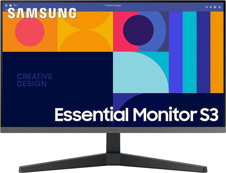 ECRAN 27'' SAMSUNG S27C332GAU NOIR FHD 1920X1080 IPS 16:9 1MS 250 CD/M 100HZ 1X