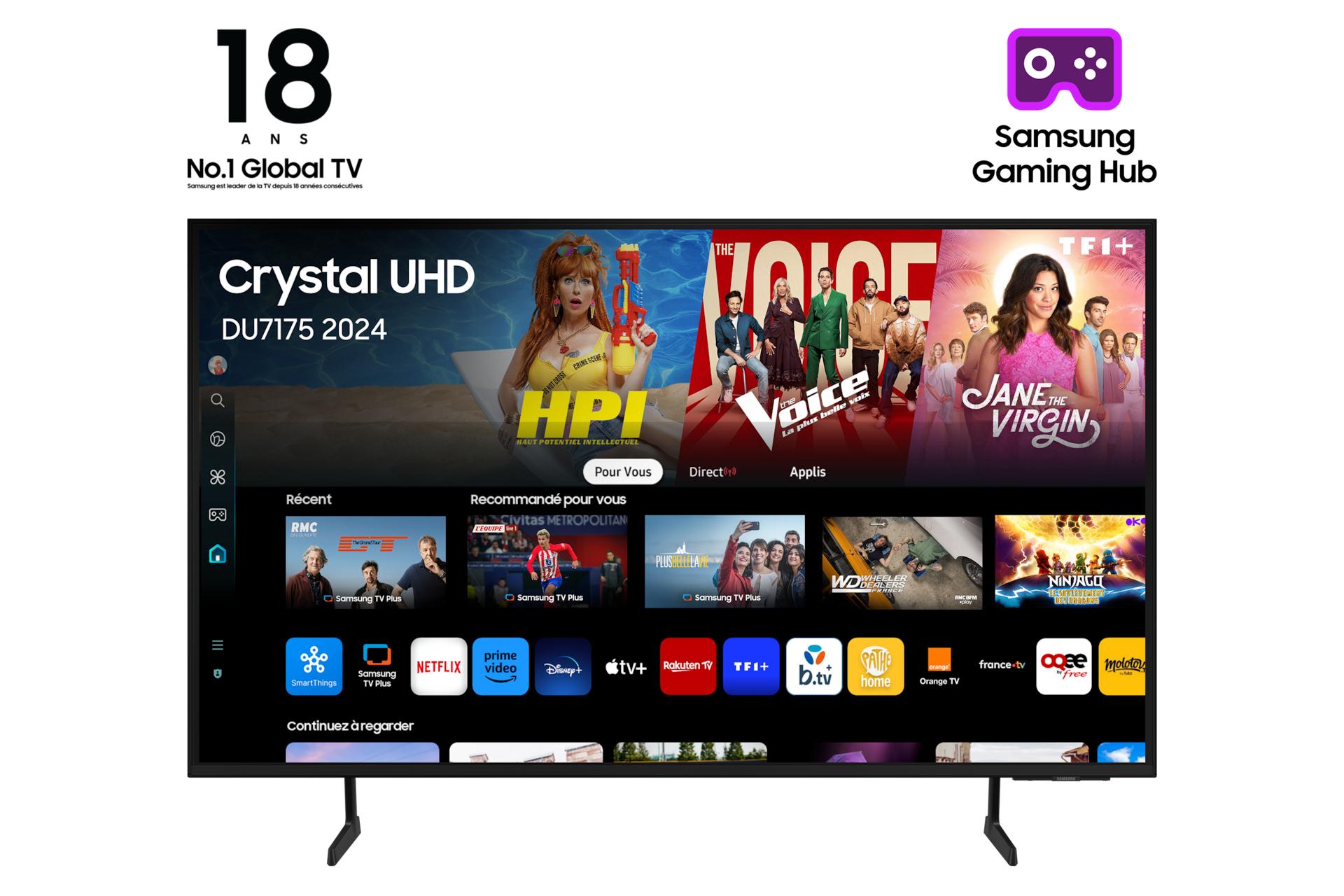 Samsung TU85DU7175U 216 m (85") 4K Ultra HD Smart TV Wi-Fi Nero