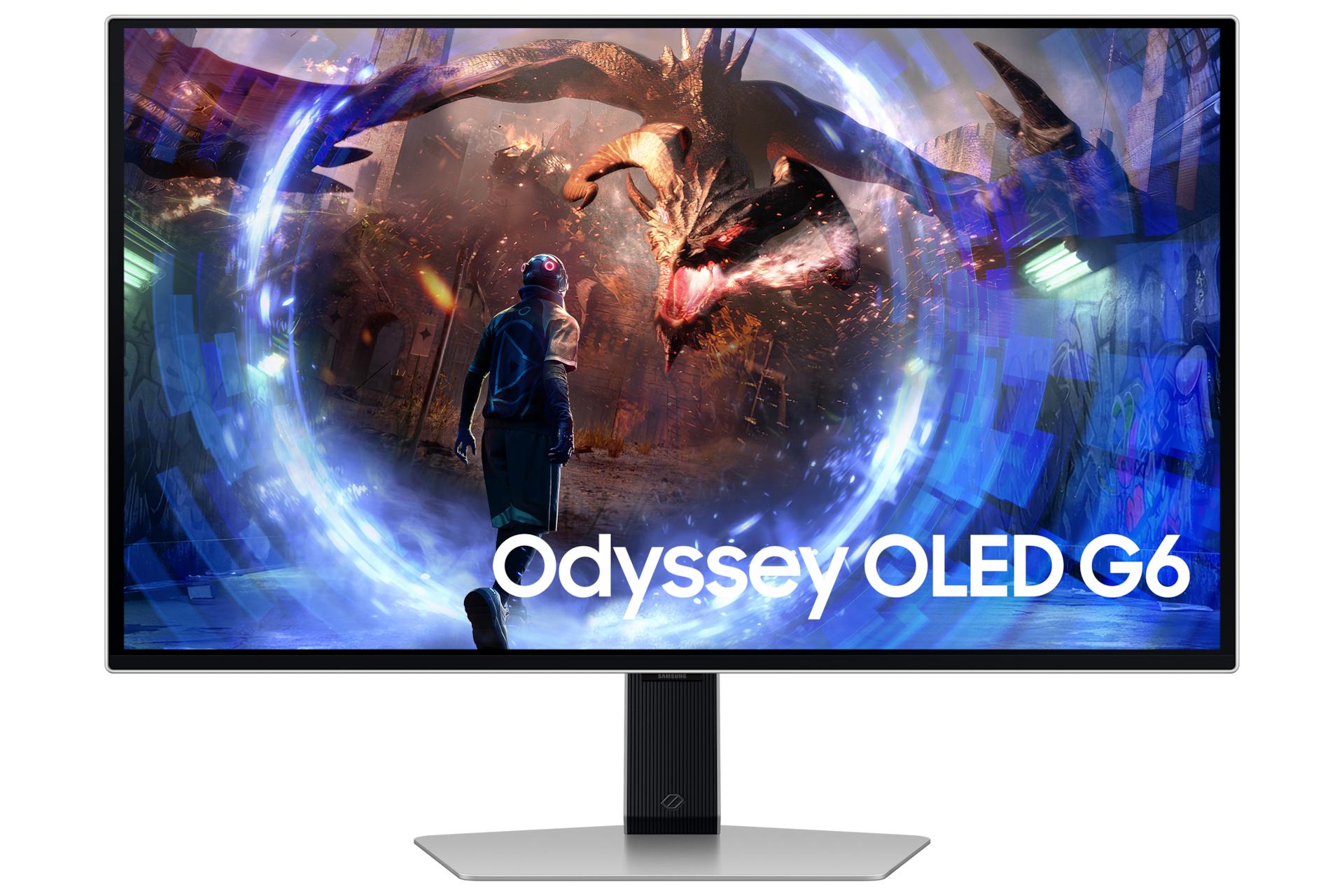 Samsung S27DG602SU Monitor PC 686 cm 27 2560 x 1440 Pixel Quad HD OLED Argento (27IN ODYSSEY G60SD OLED 360HZ GAM)