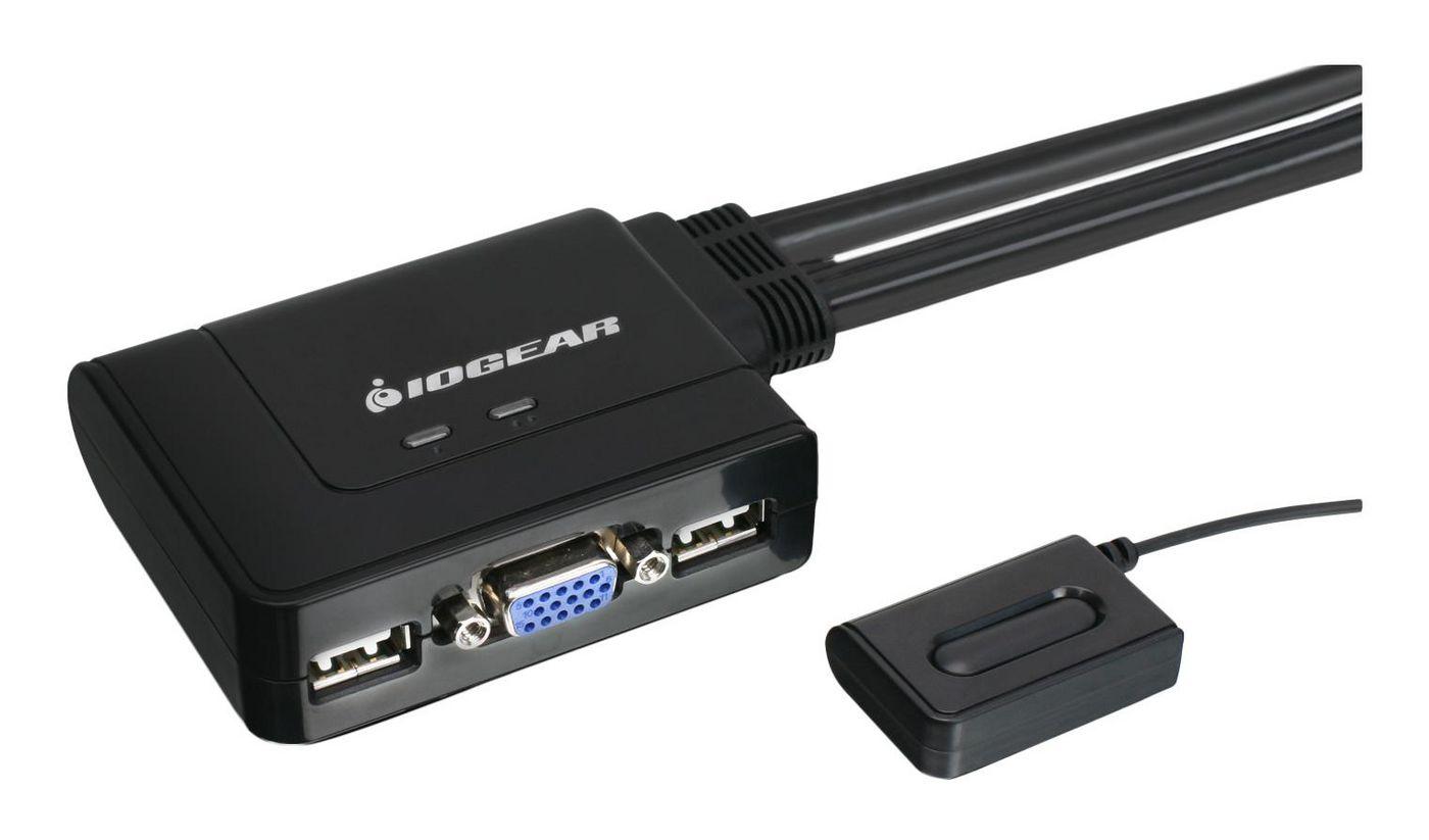 Switch KVM USB a 2 porte VGA