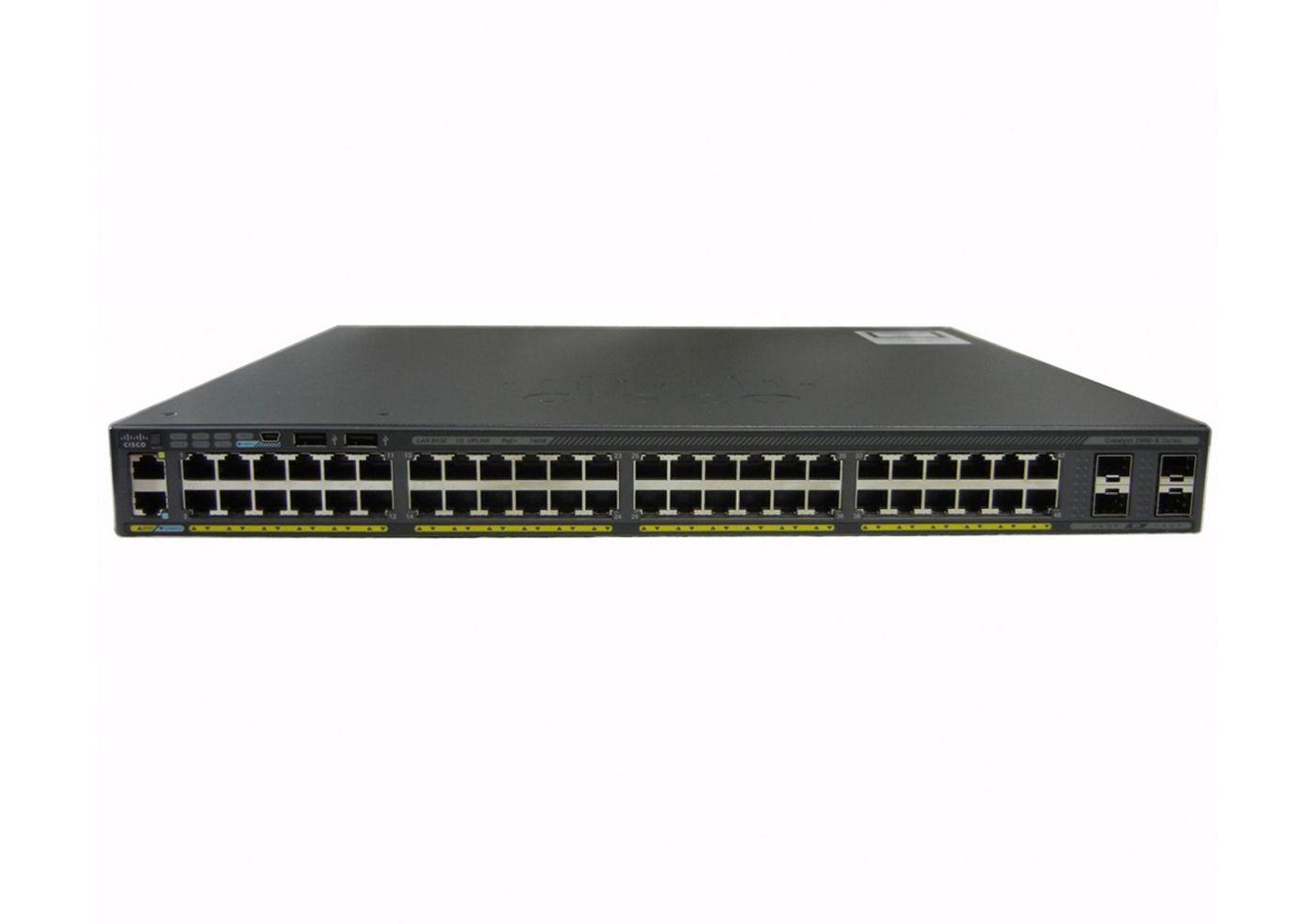 Catalyst 2960-X 48 GigE PoE 740W - 4 x 1G SFP - LAN Base