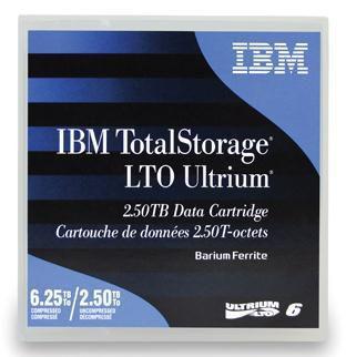 LTO Ultrium 6 Data Cartridge - 2.5TB / 6.25TB