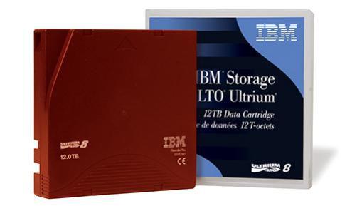 LTO Ultrium 8 Data Cartridge - 12TB / 30TB