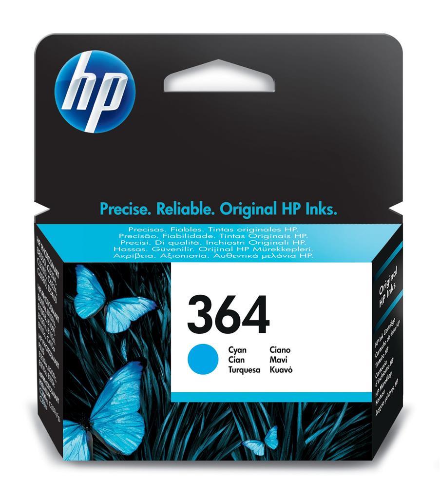 HP 364 Cyan Ink Cartridge