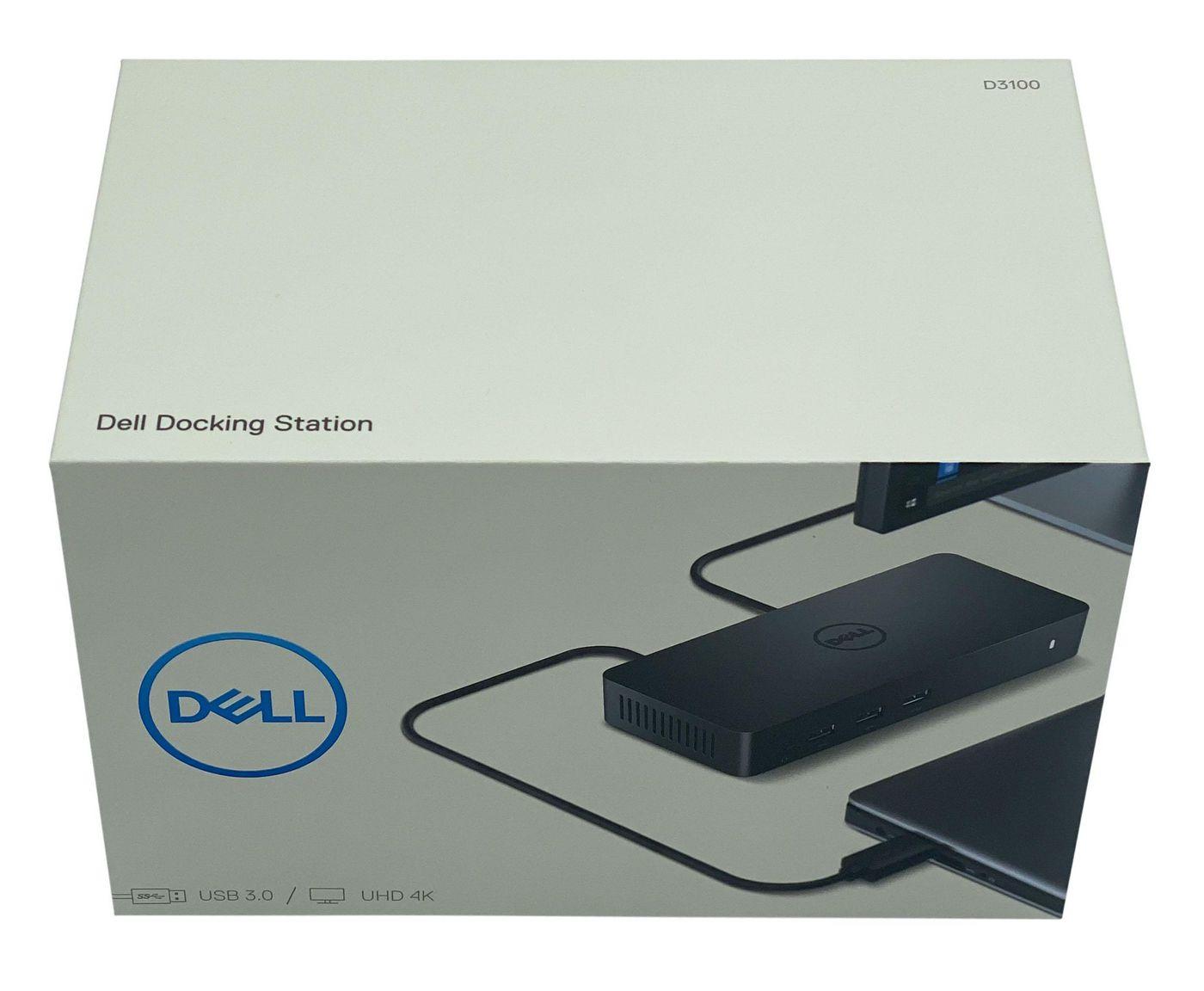 DELL D3100 replicatore di porte e docking station per laptop Cablato USB 3.2 Gen 1 (3.1 Gen 1) Type-B Nero