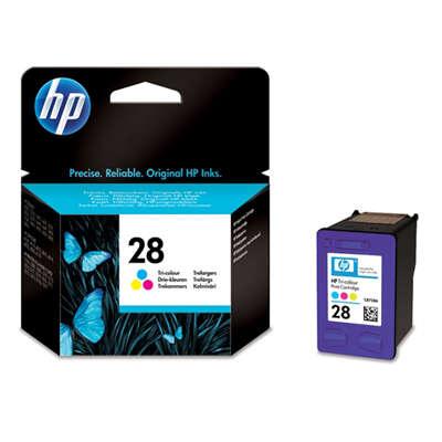 HP 28 cartuccia d'inchiostro 1 pz Originale Resa standard Ciano, Magenta, Giallo