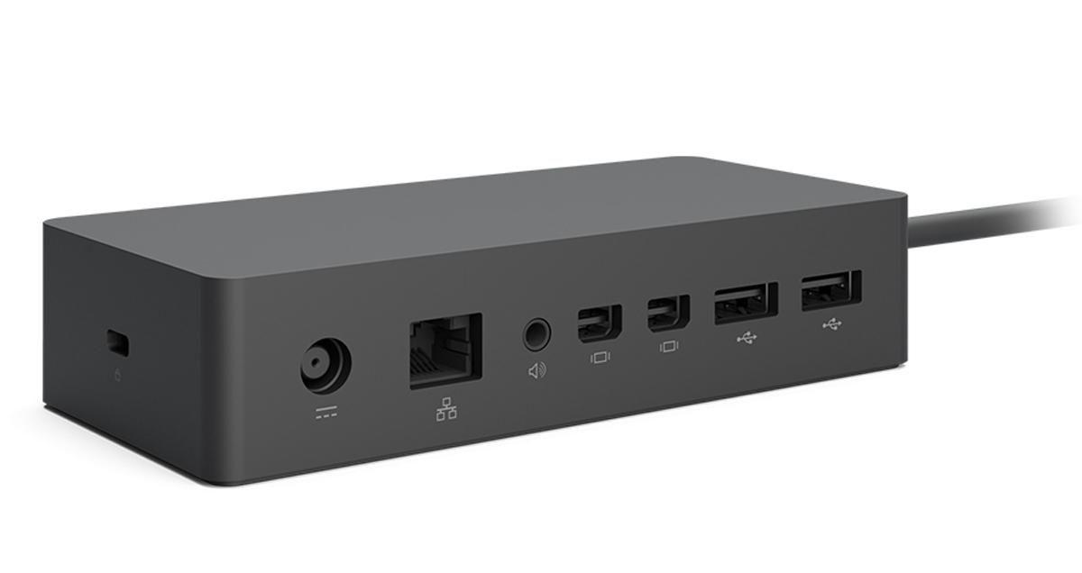 Docking station Microsoft PD9-00004 per dispositivo mobile Tablet Nero