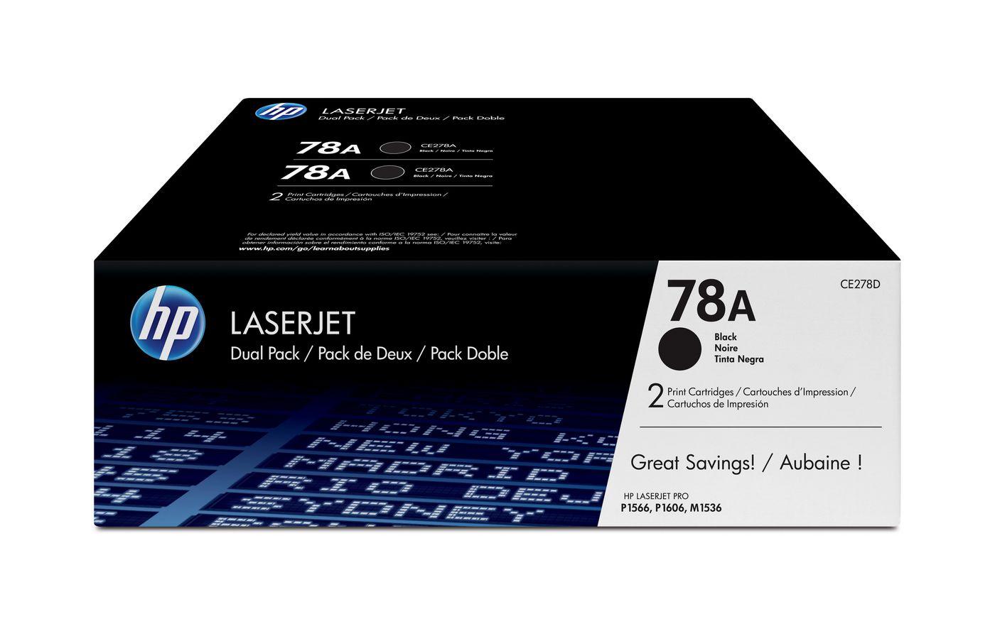 CE278AD KIT 2 TONER 78A