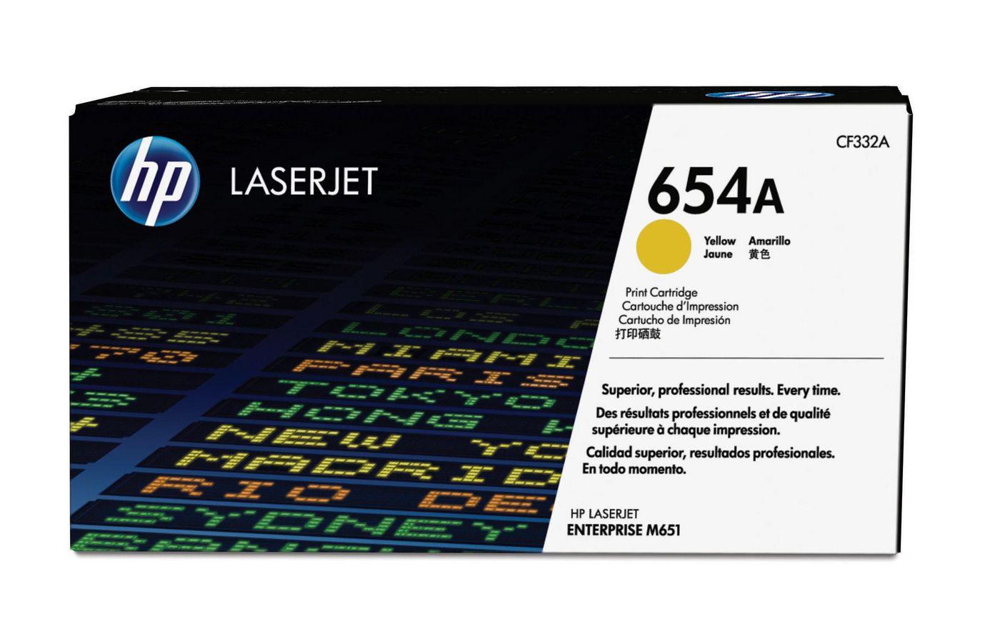 CF332A HP 654A TONER GIALLO