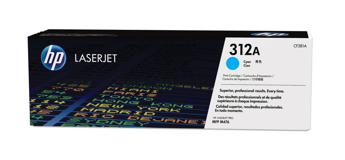 CF381A HP 312A TONER CIANO