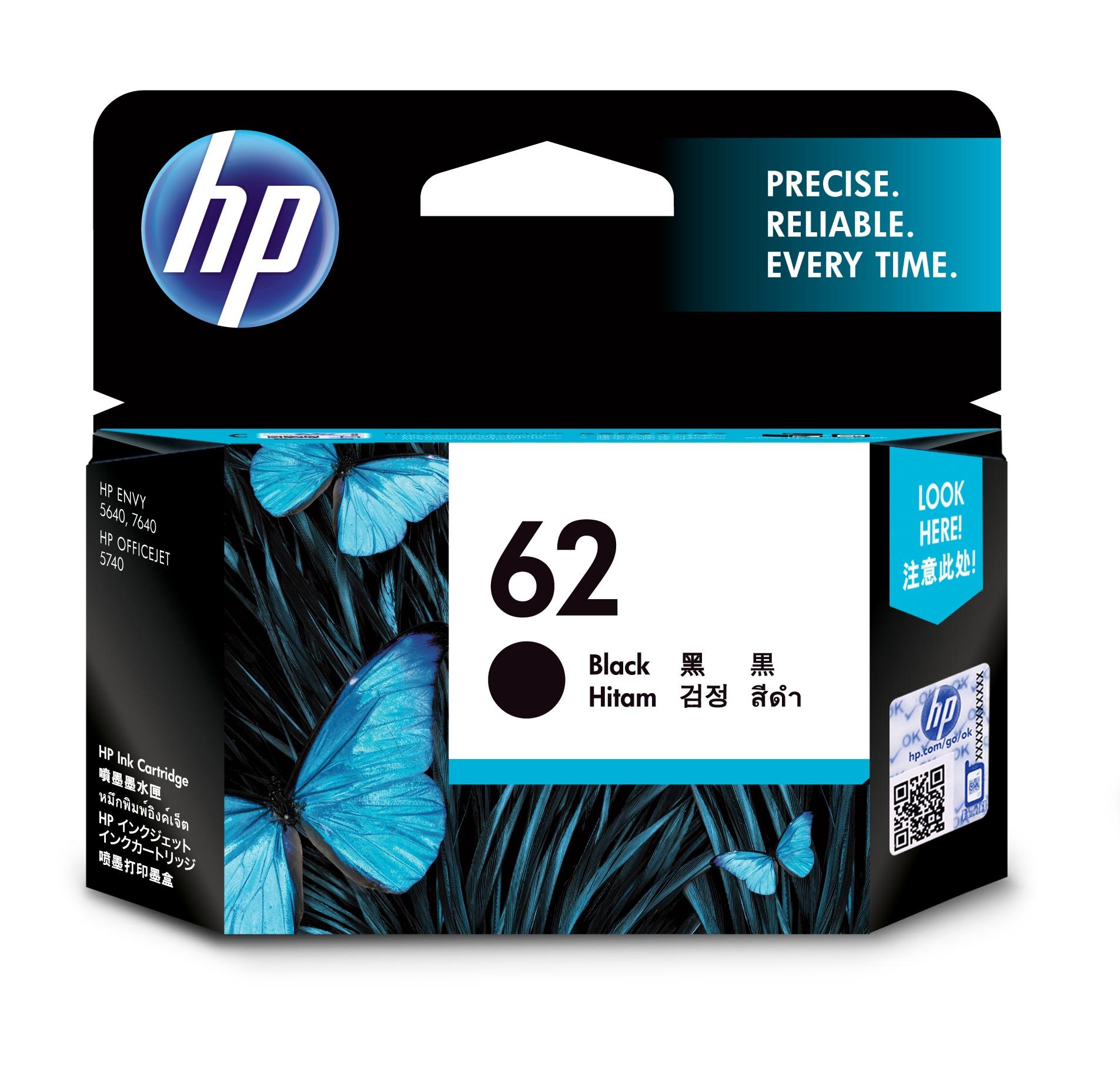 C2P04AE/301 HP 62 NERA BLISTER