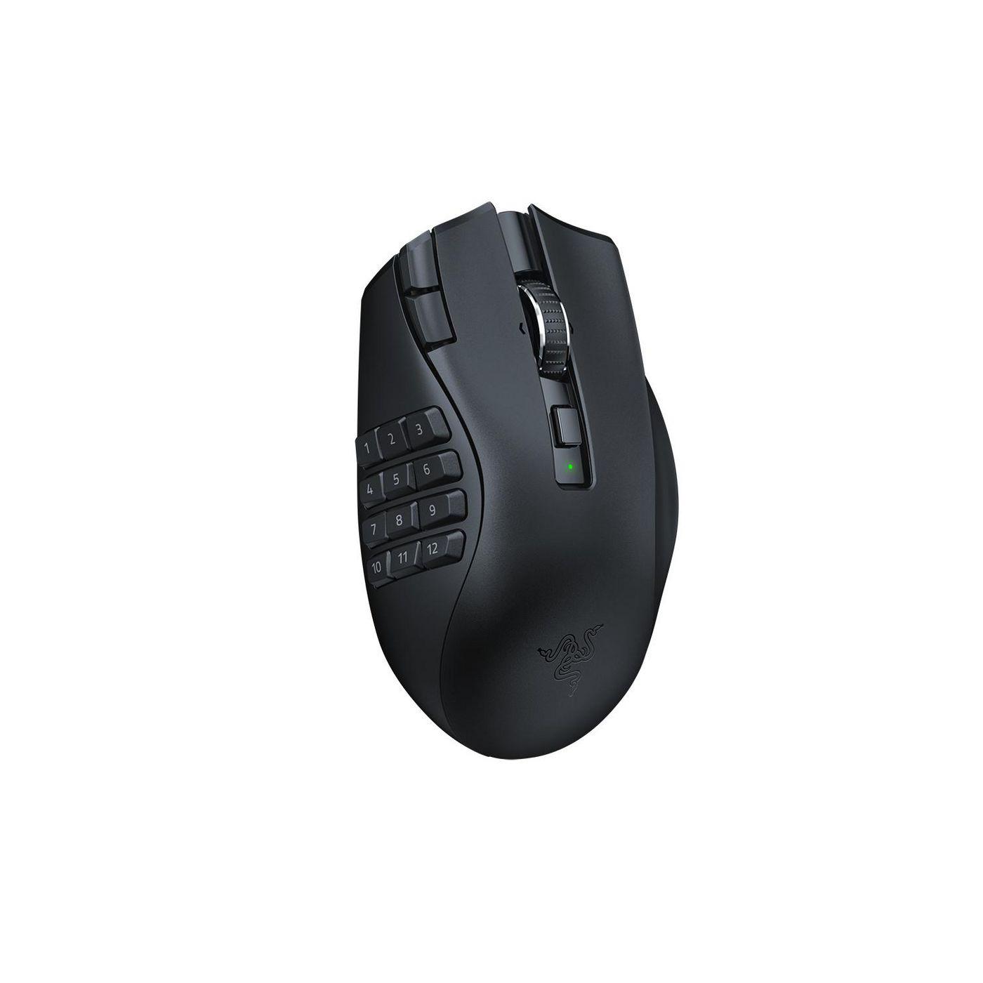 Razer Naga V2 HyperSpeed mouse Mano destra RF senza fili + Bluetooth Ottico 30000 DPI (Naga V2 HyperSpeed)