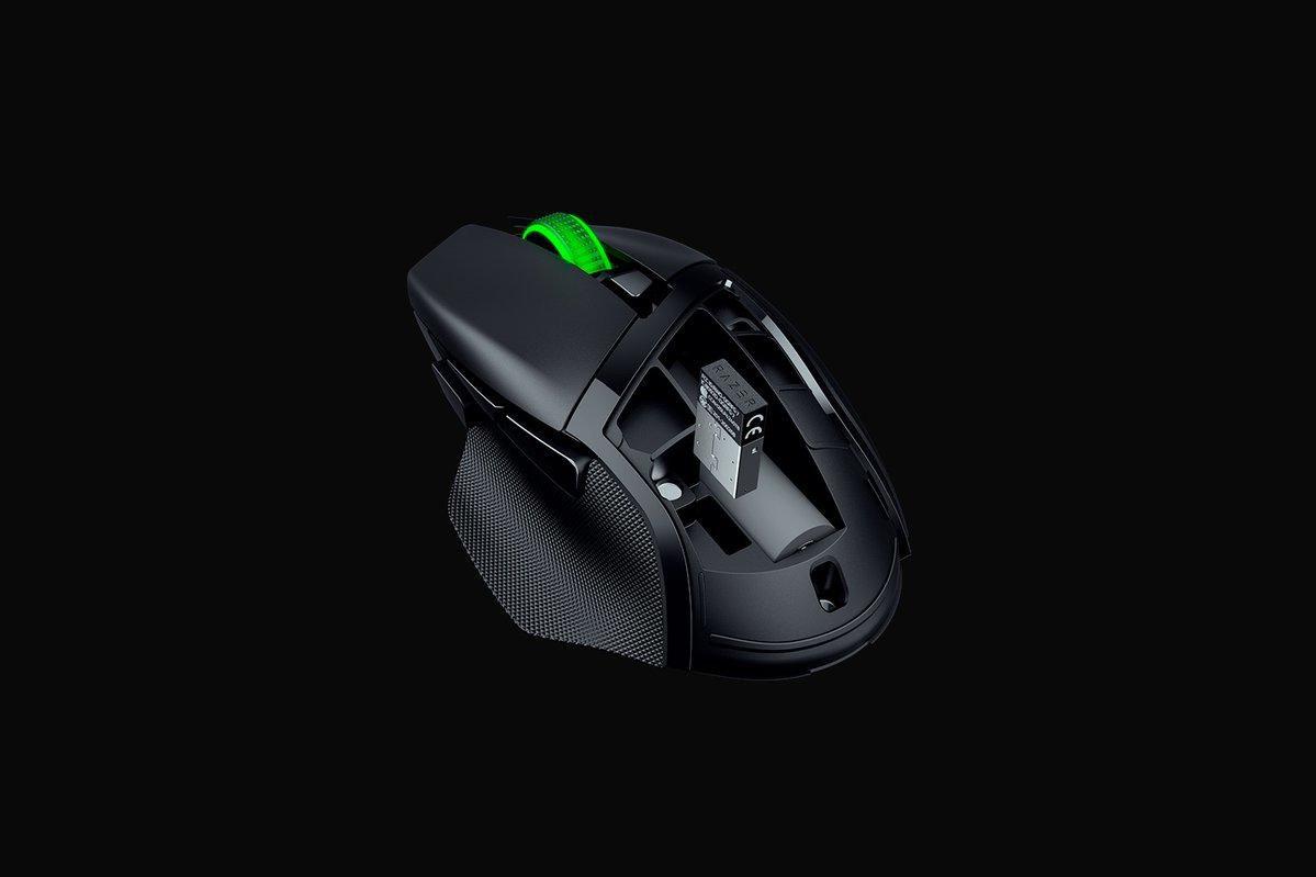 Razer Basilisk V3 X HyperSpeed mouse Gaming Mano destra Bluetooth Ottico 18000 DPI (RAZER BASILISK V3 X HYPERSPEED W/L MOUSE)