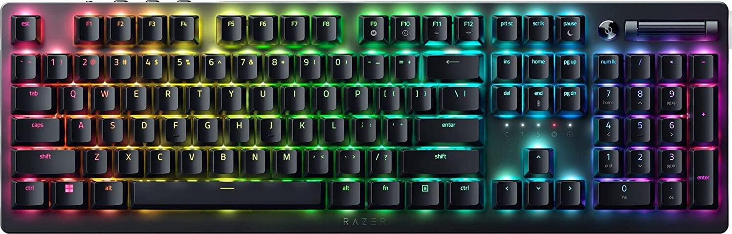 Razer DeathStalker V2 Pro, Razer ottico lineare a basso profilo ROSSO, USB/Bluetooth, DE