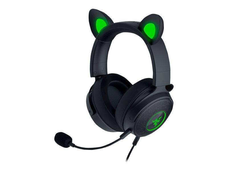 Razer Kraken Kitty V2 Pro Auricolare Cablato A Padiglione Giocare USB tipo A Nero (RAZER KRAKEN KITTY PRO V2 HEADET BLACK)