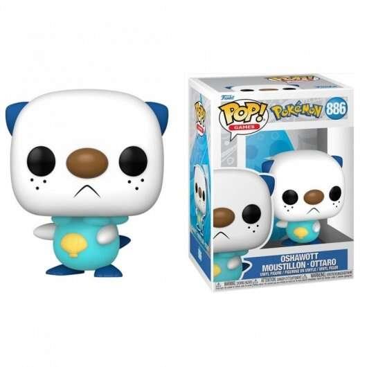 Funko Pop Pokemon Oshawott - Figura in vinile - Altezza 9,5 cm circa.