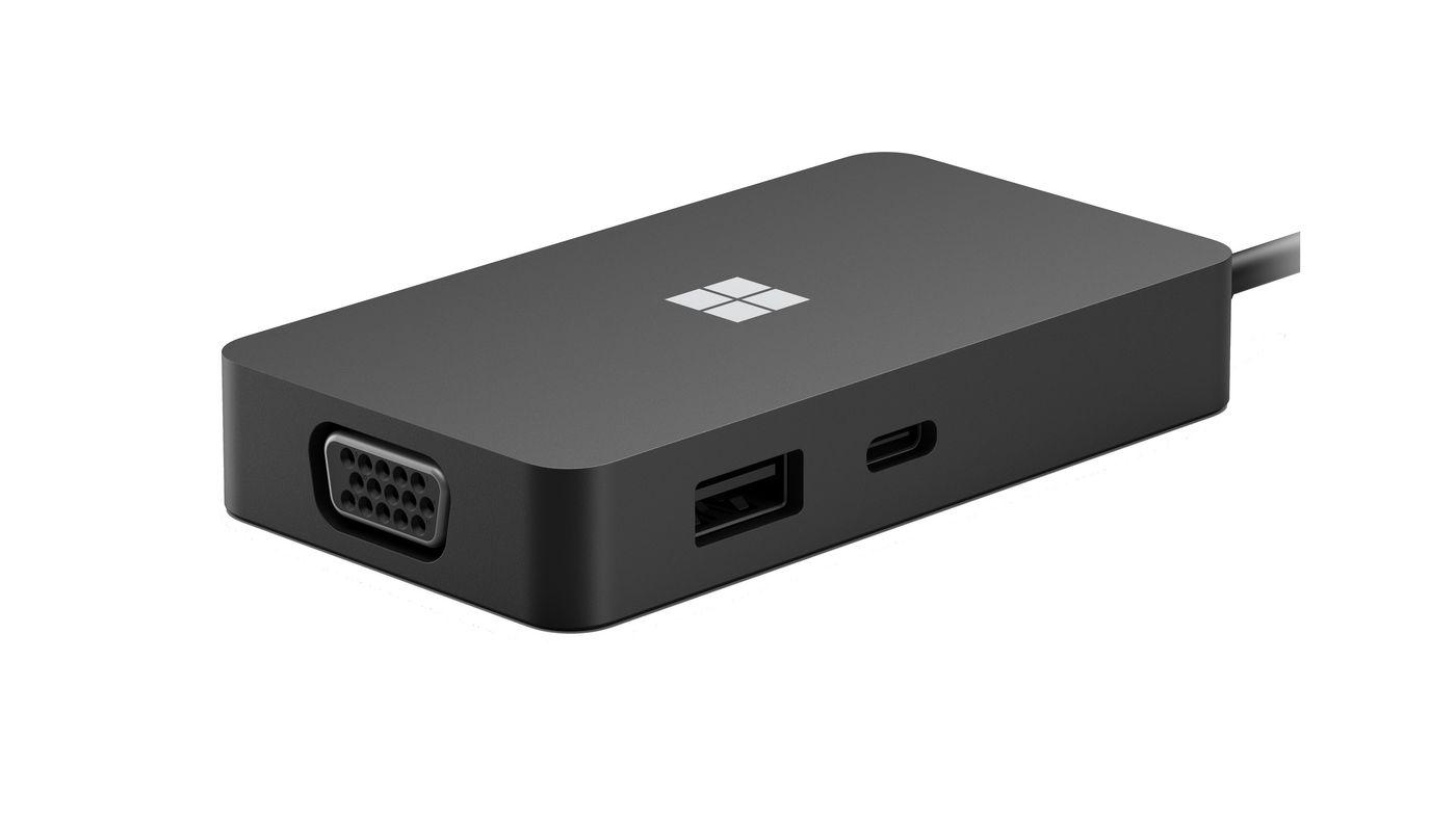 Microsoft USB-C Travel Hub Nero adattatore grafico USB Nero