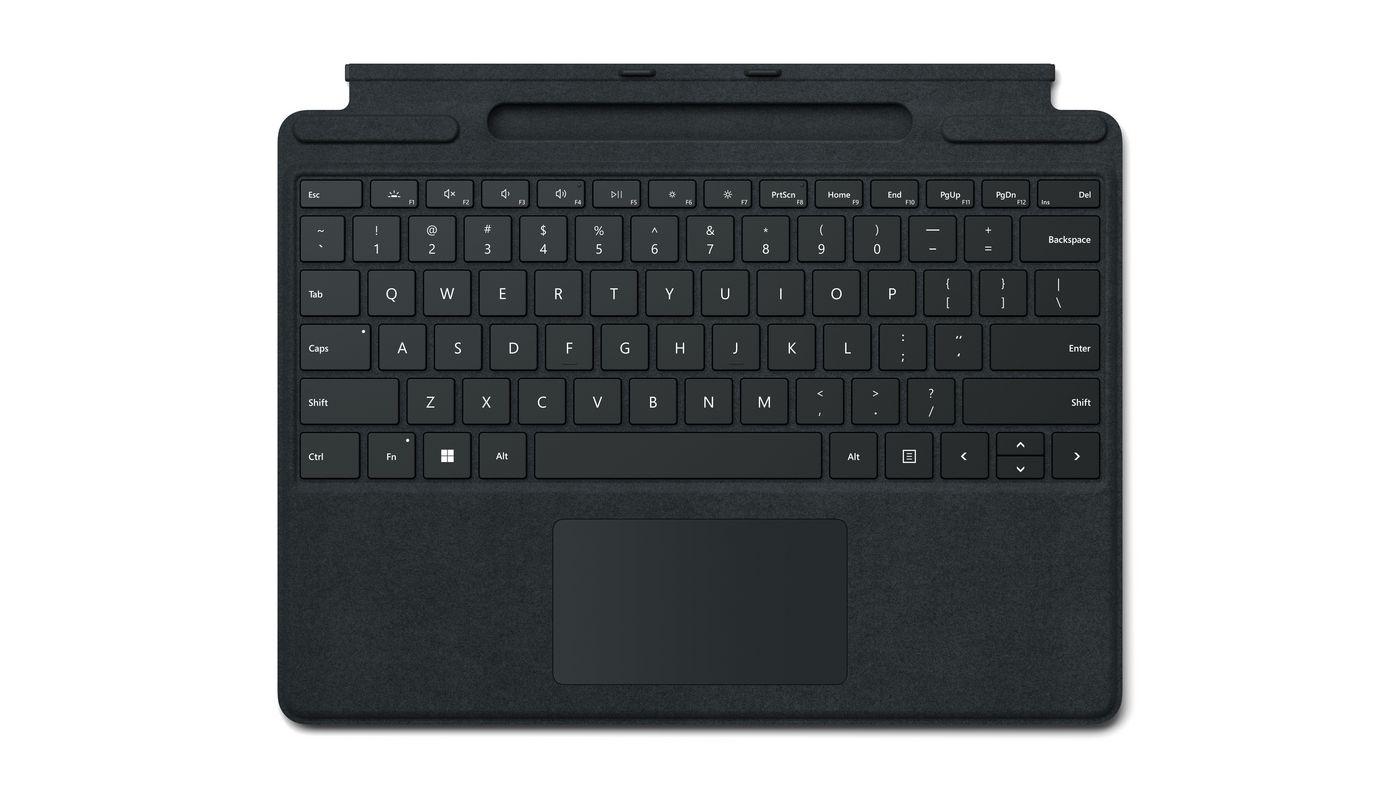 Microsoft Surface Pro Signature Keyboard Nero Microsoft Cover port QWERTY US International