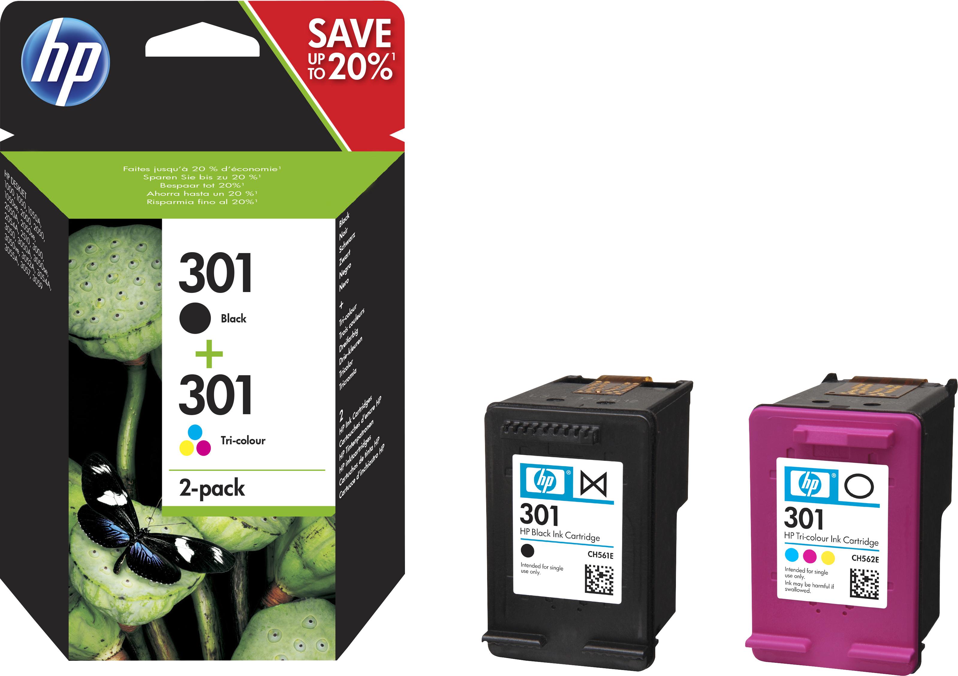 N9J72AE/301 HP 301 INK COMBO PACK