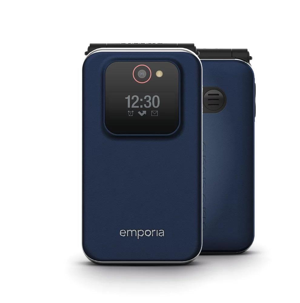 Emporia Joy V228 7,11 cm (2.8") 115 g Blu Telefono per anziani