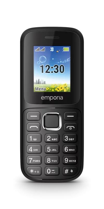 Emporia FN313_001 cellulare 4,5 cm (1.77") 64 g Nero Telefono per anziani