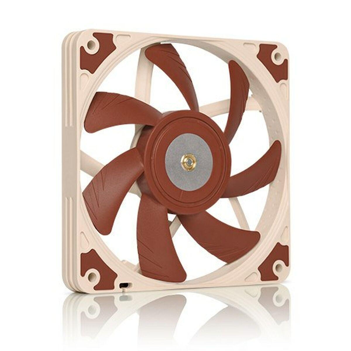 Noctua NF-A12x15 FLX Case per computer Ventilatore 12 cm Beige, Marrone (Noctua NF-A12x15 FLX 120mm 1850RPM Fan)