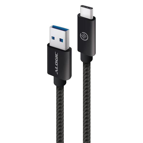 ALOGIC MU31CA-01BLK cavo USB 1 m USB 3.2 Gen 2 (3.1 Gen 2) USB C USB A Nero