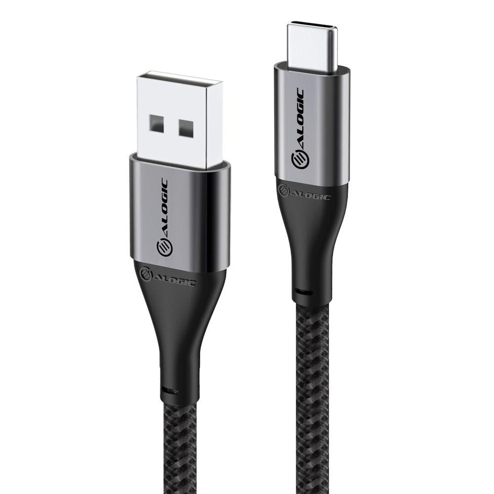 ALOGIC ULCA21.5-SGR cavo USB USB 2.0 1,5 m USB A USB C Grigio (ALOGIC SUPER ULTRA USB 2.0 - USB-C TO USB-A CABLE - 1.5M - 3A)