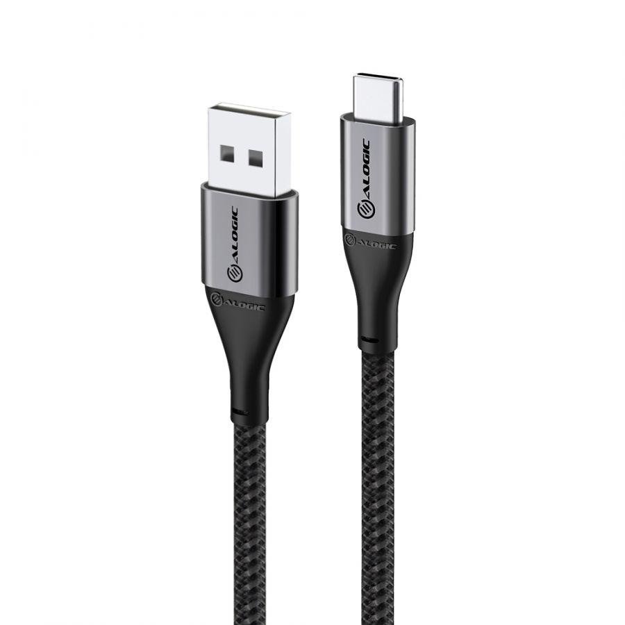 ALOGIC ULCA203-SGR cavo USB USB 2.0 3 m USB A USB C Grigio (Alogic Super Ultra - USB Type-C kabel)