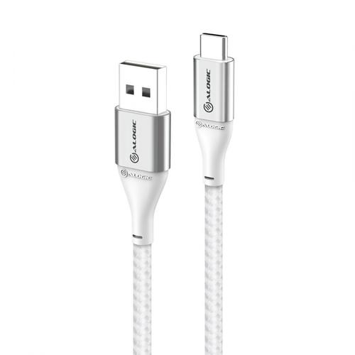 ALOGIC ULCA203-SLV cavo USB USB 2.0 3 m USB A USB C Argento (3M SUPER ULTRA USB 2.0 USB-C TO - USB-A USB 2.0 CABLE SILVER)