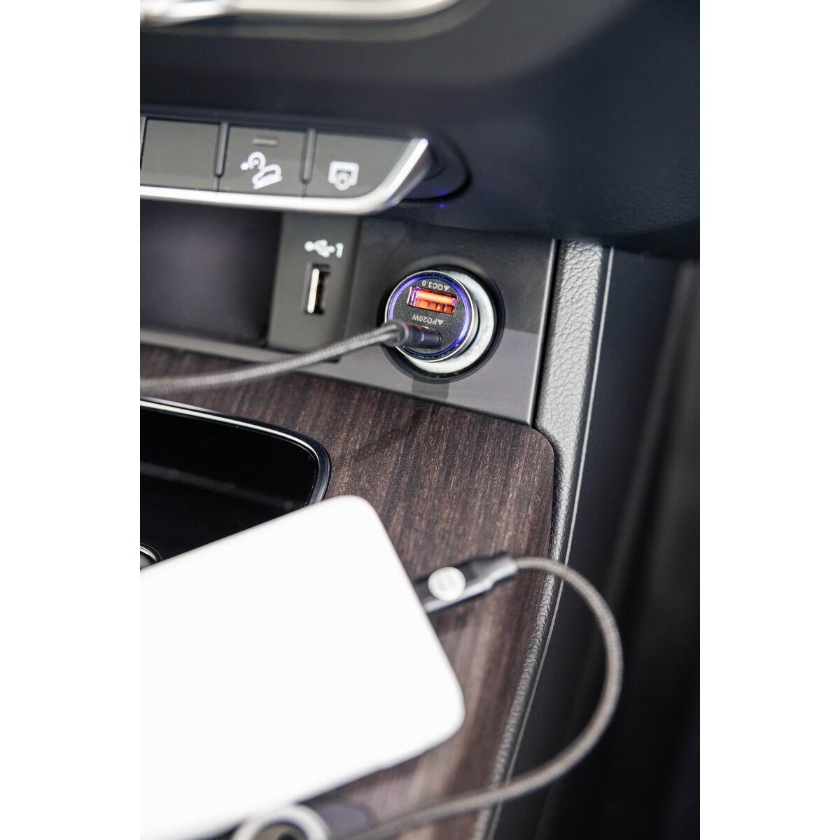 36W USB-A + USB-C CAR CHARGER