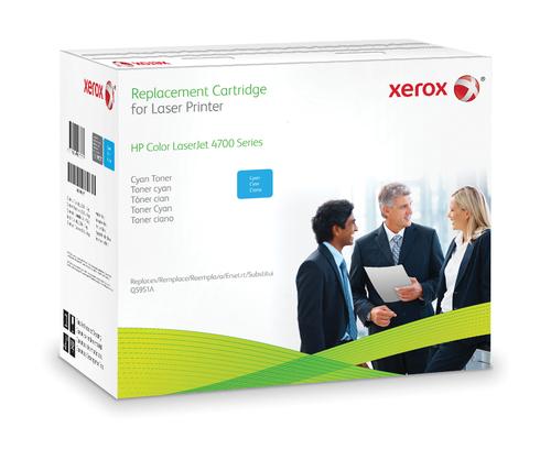 Xerox Cartuccia toner ciano. Equivalente a HP Q5951A. Compatibile con HP Colour LaserJet 4700 (XEROX 003R99737 CYAN TONER Q5951