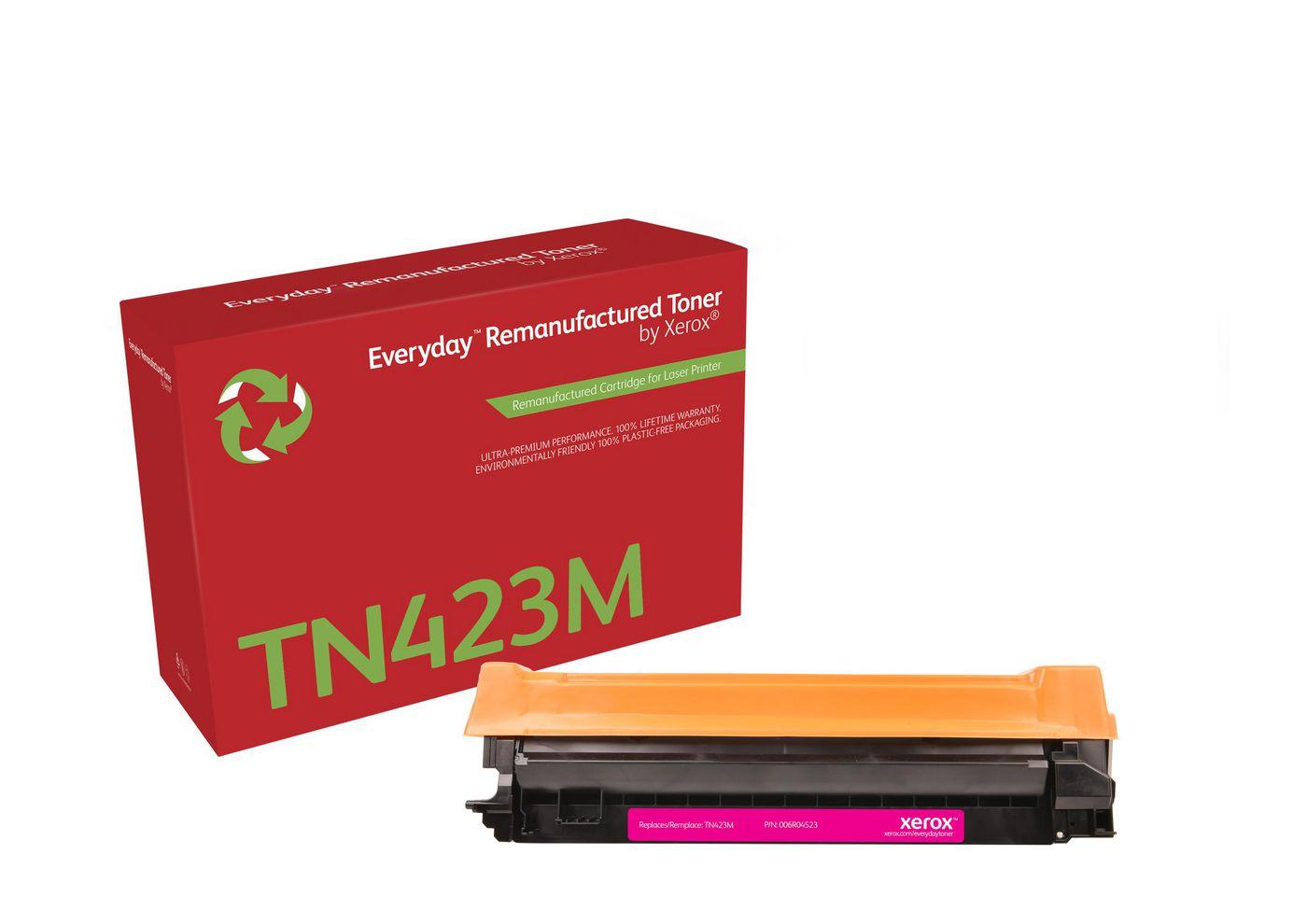 Everyday Toner rigenerato di Xerox Magenta compatibile con Brother TN423M High capacity (Everyday - Hjtydende - magenta - tone)