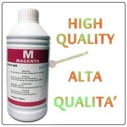 INCHIOSTRO PIGMENTATO ALTA QUALITA' PER HP - MAGENTA 1000ml