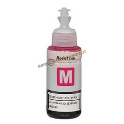 INCHIOSTRO COMPATIBILE SPECIFICO PER EPSON C13T67334A / T6733 - MAGENTA - 100ML - PER ECOTANK L800 L1800