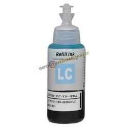 INCHIOSTRO COMPATIBILE SPECIFICO PER EPSON C13T67354A / T6735 - LIGHT CIANO - 100ML - PER ECOTANK L800 L1800