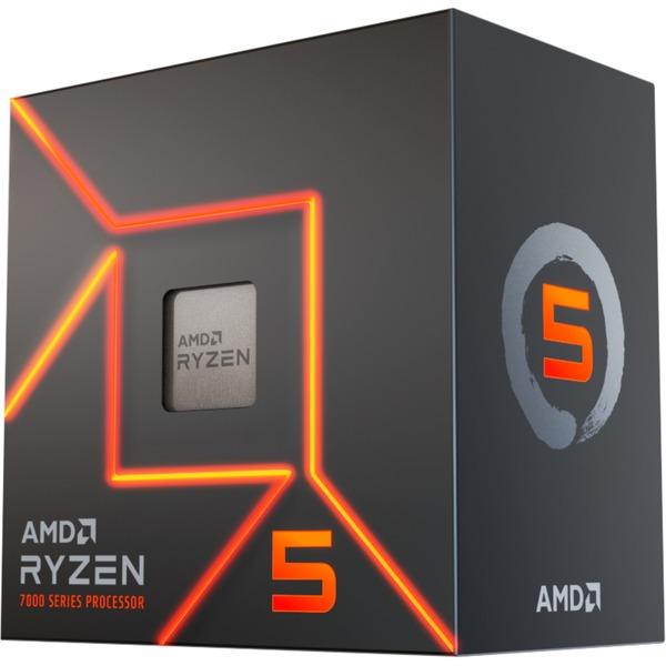 AMD CPU RYZEN 5 7600, 5,2GHZ 6 CORE, AM5, SERIE 7000, CAHCE 38MB, 65W, BOX